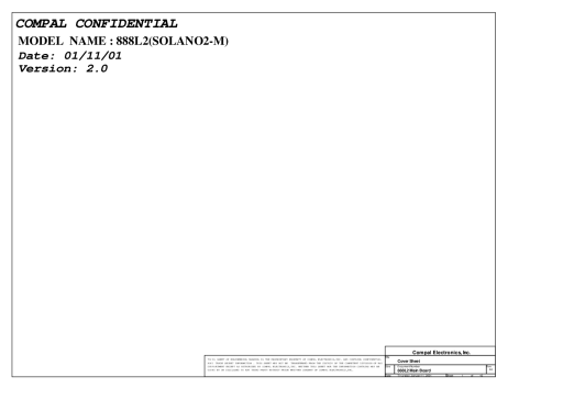 Схема к Compal LA-961 — Dell Inspiron 2500