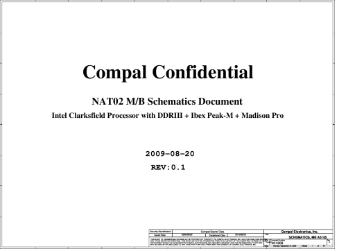 Схема к Compal LA-5155P r01