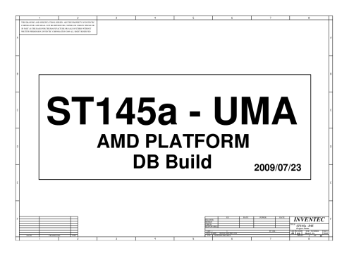 Схема к Inventec ST145a-UMA