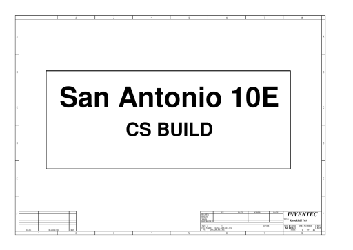 thumbnail of Схема к Inventec San Antonio 10E CS BUILD 6050A2052401 20050720