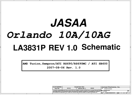 Схема к Compal LA-3831P