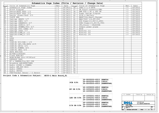 Схема к Foxconn H830-L DELL 1450