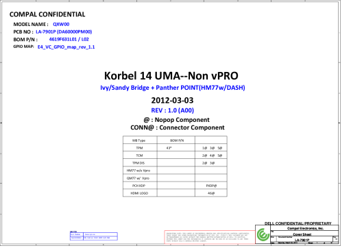 Схема к compal la-7901p r1.0